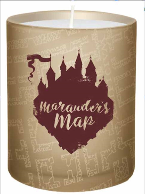 Book cover of: Harry Potter: Marauder's Map Glass Candle