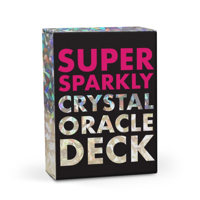 Book cover of: Knock Knock Super-Sparkly Crystal Oracle Deck