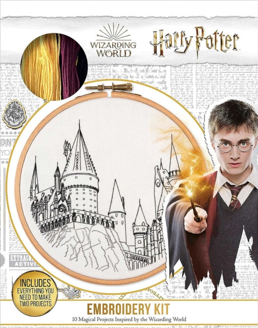 Book cover of: Harry Potter Embroidery. By: Editors of Thunder Bay Press