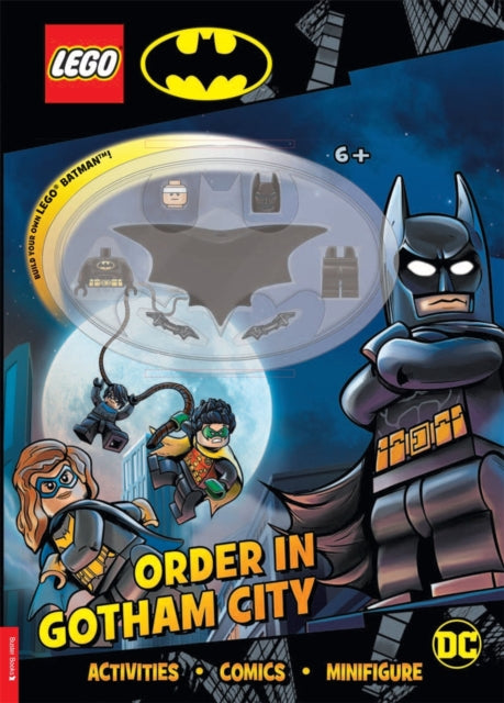 LEGO® Batman™: Order in Gotham City Activity Book (with LEGO® Batman™ minifigure) 9781780559360 LEGO®
