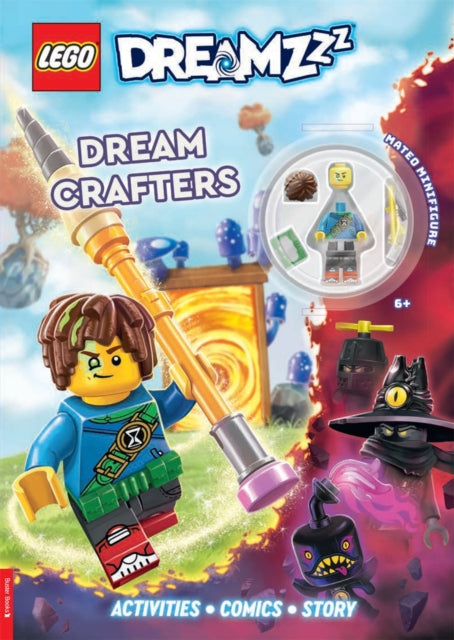 LEGO® DREAMZzz™: Dream Crafters Activity Book (with Mateo LEGO® minifigure) 9781780559568 LEGO®