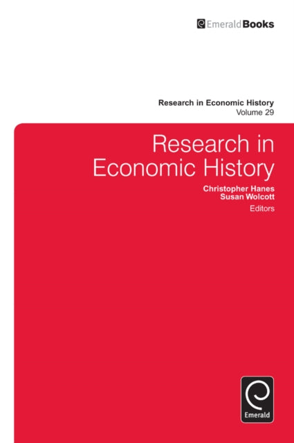 Book cover of: Research in Economic History. By: Christopher Hanes