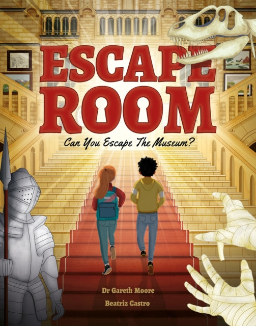Book cover of: Escape Room: Can You Escape the Museum?. By: Gareth Moore