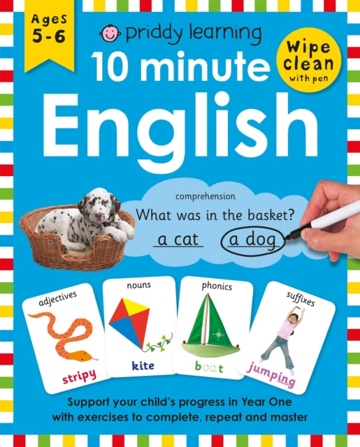 Book cover of: 10 Minute English. By: Roger Priddy