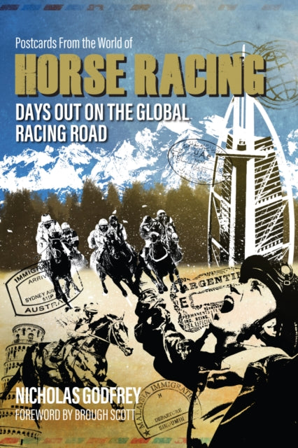 Book cover of: Postcards from the World of Horse Racing. By: Nicholas Godfrey