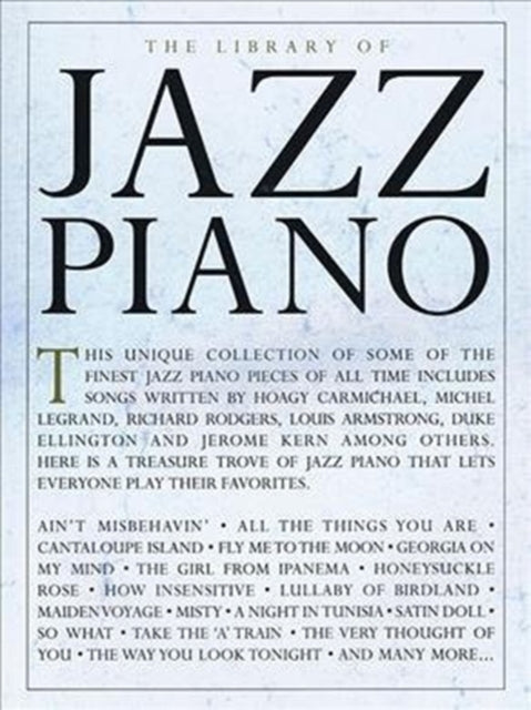 Book cover of: Library Of Jazz Piano