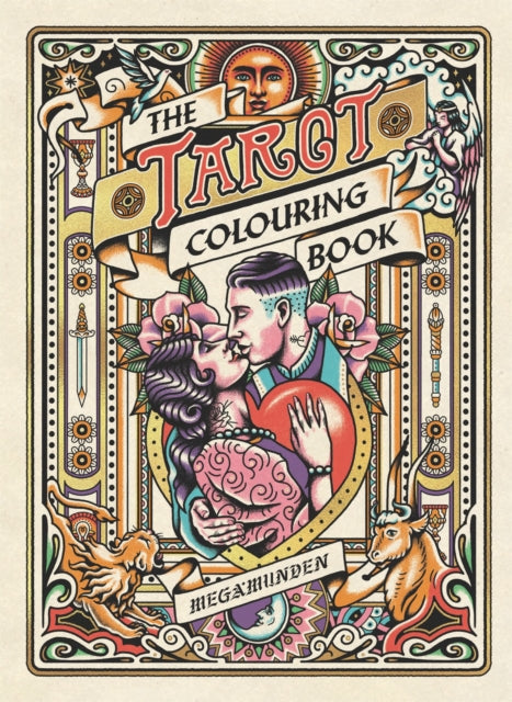 Book cover of: Tarot Colouring Book. By: Oliver Munden