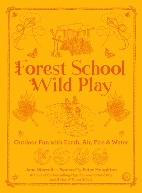 Book cover of: Forest School Wild Play. By: Jane Worroll