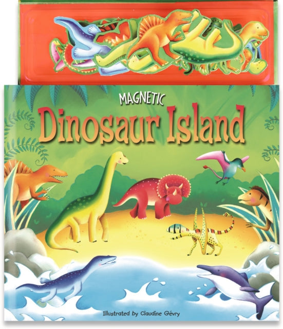 Book cover of: Magnetic Dinosaur Island