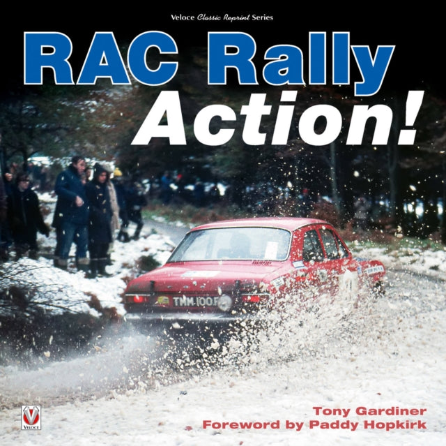 Book cover of: RAC Rally Action!. By: Tony Gardiner
