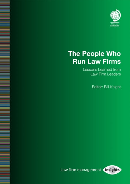 Book cover of: People Who Run Law Firms. By: KNIGHT