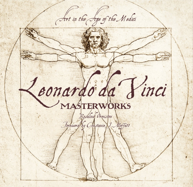 Book cover of: Leonardo da Vinci: Masterworks. By: Flame Tree Studio Staff