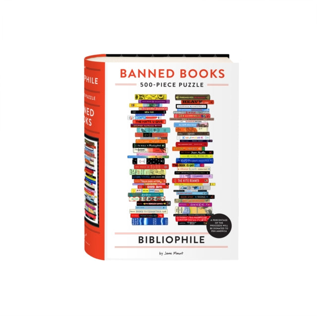 Book cover of: Bibliophile Banned Books 500-Piece Puzzle