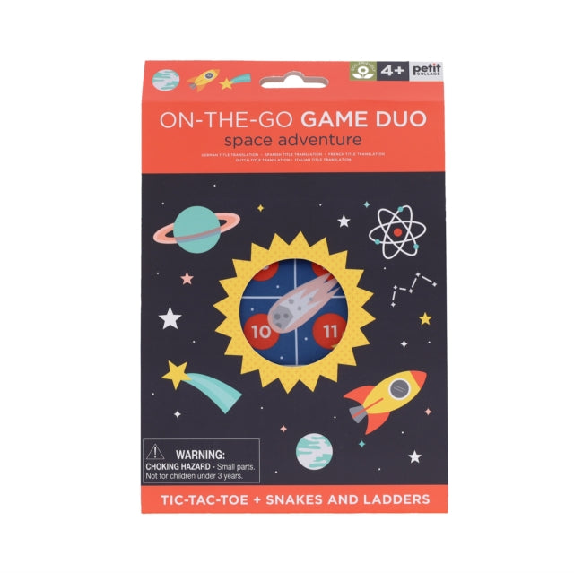Book cover of: On-The-Go Game Duo Space Adventure