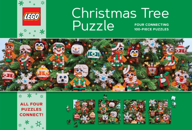 Book cover of: LEGO Christmas Tree Puzzle