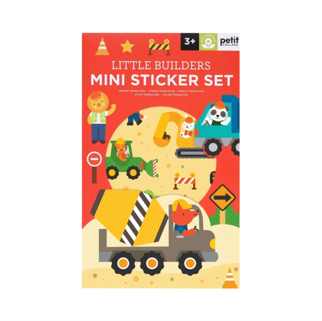 Book cover of: Mini Sticker Set: Little Builders