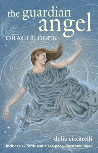 Book cover of: Guardian Angel Oracle Deck. By: Delia Ciccarelli