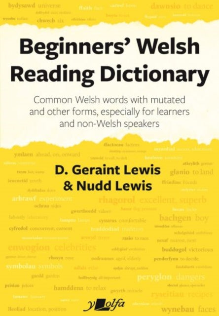 Book cover of: Beginners' Welsh Reading Dictionary. By: D. Geraint Lewis