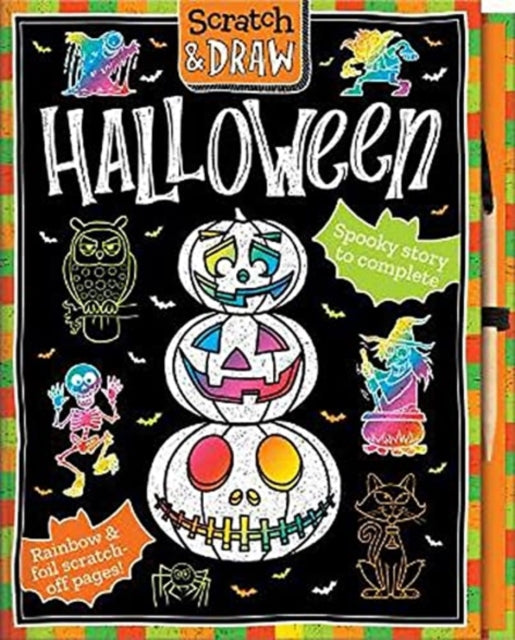 Book cover of: Scratch and Draw Halloween