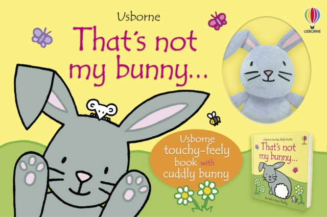 Book cover of: That's not my bunny... book and toy. By: Fiona Watt