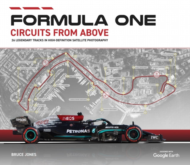 Book cover of: Formula One Circuits From Above. By: Bruce Jones