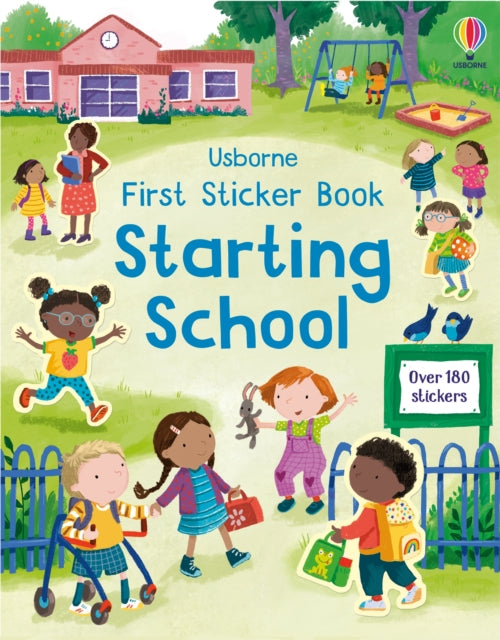 Book cover of: First Sticker Book Starting School