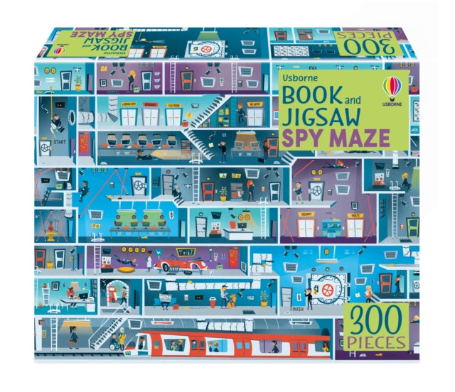 Book cover of: Usborne Book and Jigsaw Spy Maze. By: SMITH, SAM