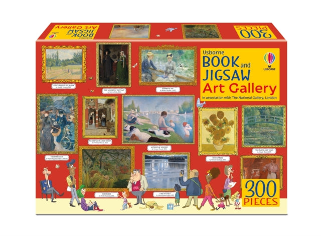Book cover of: Book and Jigsaw Art Gallery. By: DICKINS, ROSIE