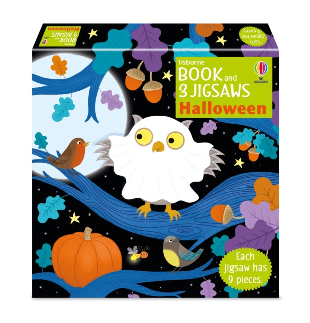 Book cover of: Usborne Book and 3 Jigsaws: Halloween. By: NOLAN, KATE