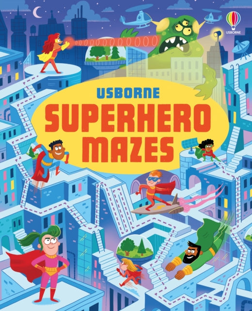 Book cover of: Superhero Mazes