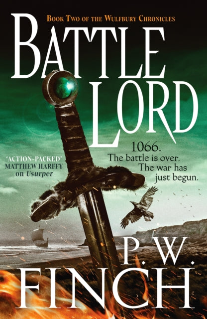 Book cover of: Battle Lord. By: P. W. Finch