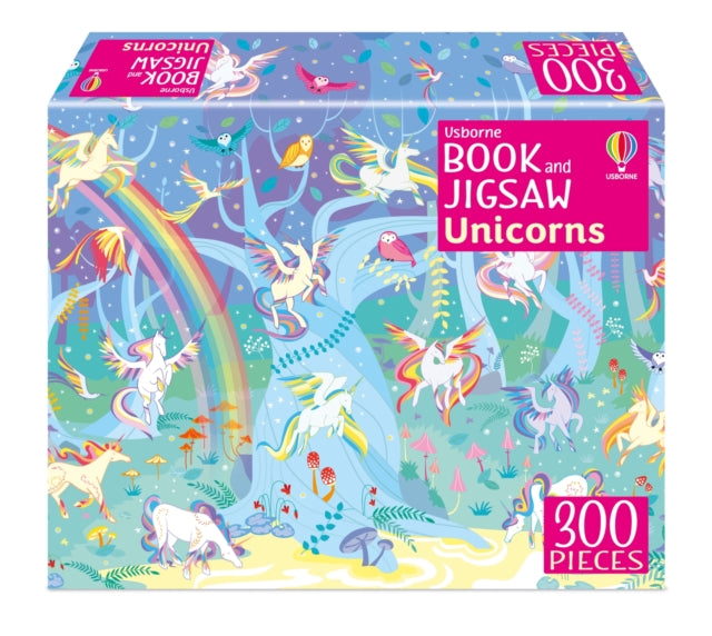 Book cover of: Usborne Book and Jigsaw Unicorns. By: SMITH, SAM