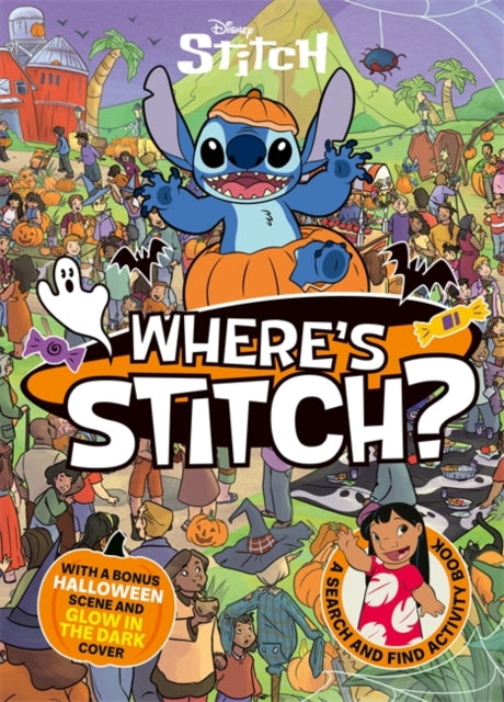 Book cover of: Where's Stitch? LIMITED HALLOWEEN Edition