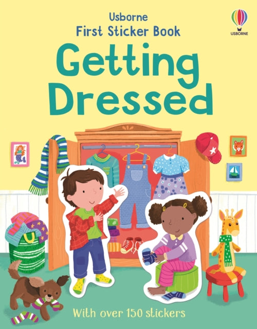 Book cover of: First Sticker Book Getting Dressed