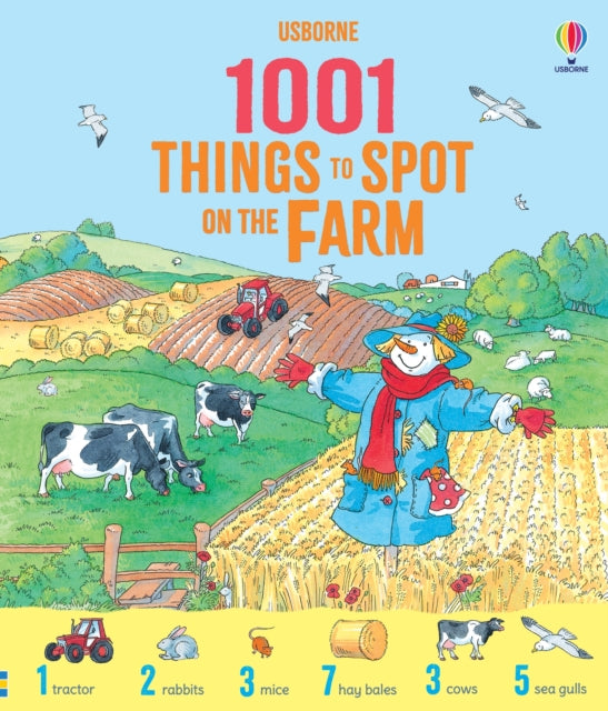 Book cover of: 1001 Things to Spot on the Farm. By: Gillian Doherty