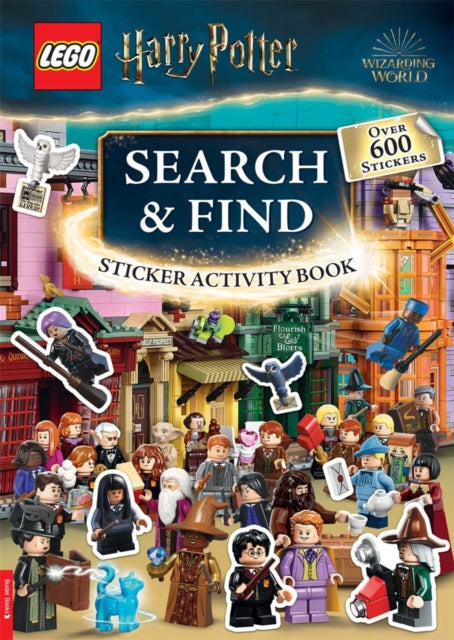 Book cover of: LEGO® Harry Potter™: Search & Find Sticker Activity Book (with over 600 stickers). By: LEGO®