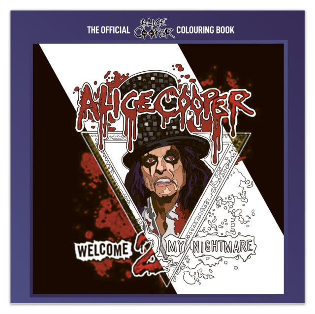 Book cover of: Official Alice Cooper Colouring Book