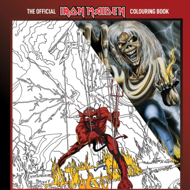 Book cover of: Official Iron Maiden Colouring Book