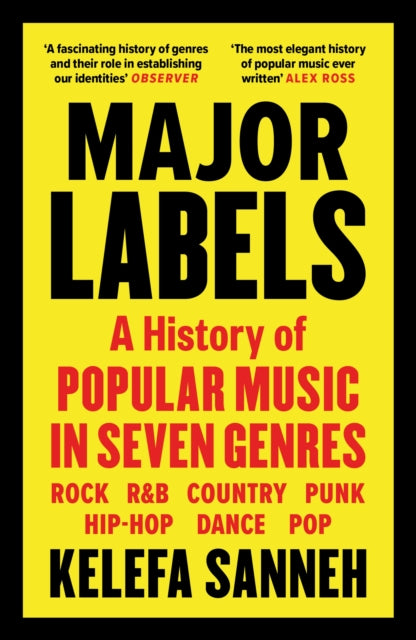 Book cover of: Major Labels. By: Kelefa Sanneh