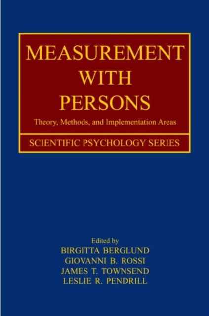 Book cover of: Measurement With Persons. By: Birgitta Berglund