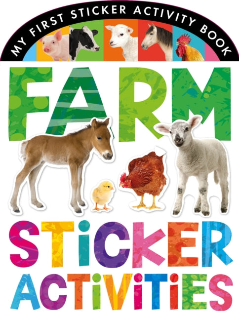 Book cover of: Farm Sticker Activities. By: Ian Cunliffe