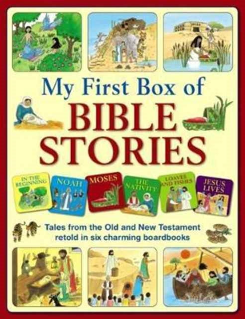 Book cover of: My First Box of Bible Stories. By: Jan Lewis