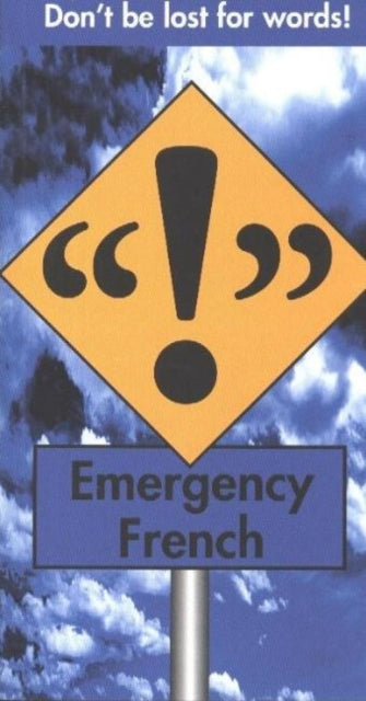 Book cover of: Emergency French. By: Christine Arthur