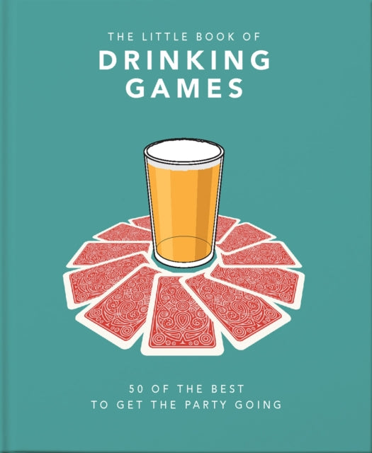 Book cover of: Little Book of Drinking Games. By: Orange Orange Hippo!