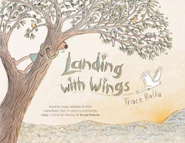 Book cover of: Landing with Wings. By: Trace Balla