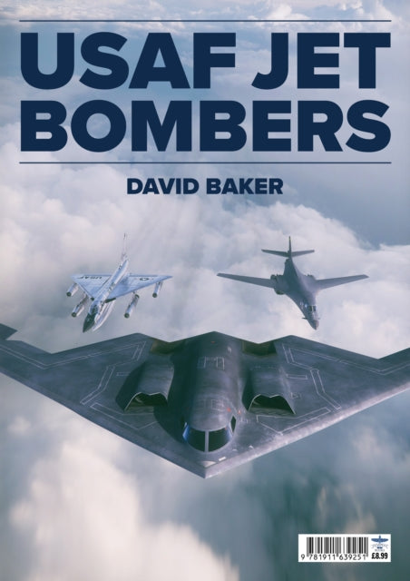 Book cover of: USAF Jet Bombers. By: David Baker