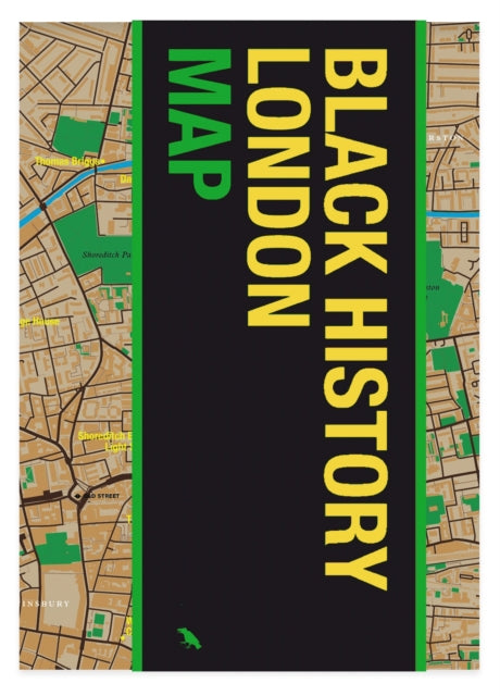 Book cover of: Black History London Map. By: Jody Burton