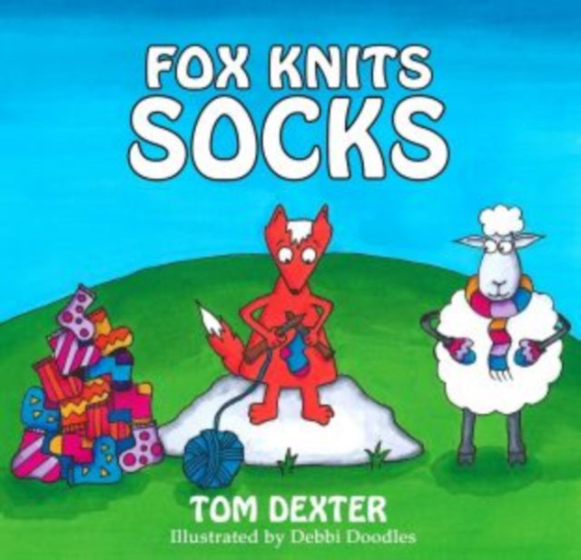 Book cover of: Fox Knits Socks. By: Tom Dexter