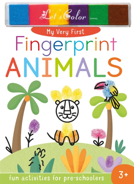 Book cover of: My Very First Finger Print Animals