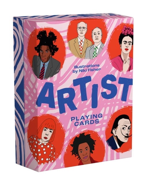 Book cover of: Artist Playing Cards. By: Niki Fisher